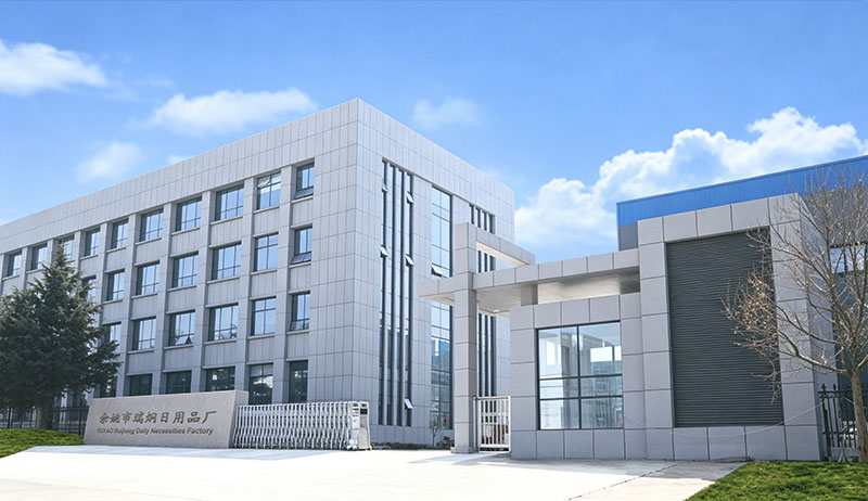 Ruijiong factory interior with Haitian injection molding machines and assembly line workers