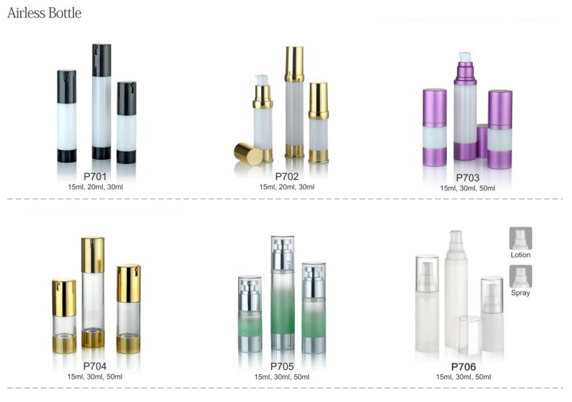 Plated Airless Bottle