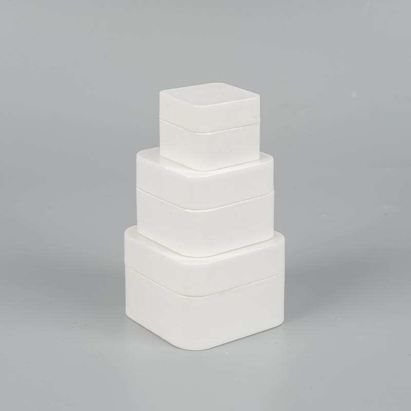 Square Cream Jar